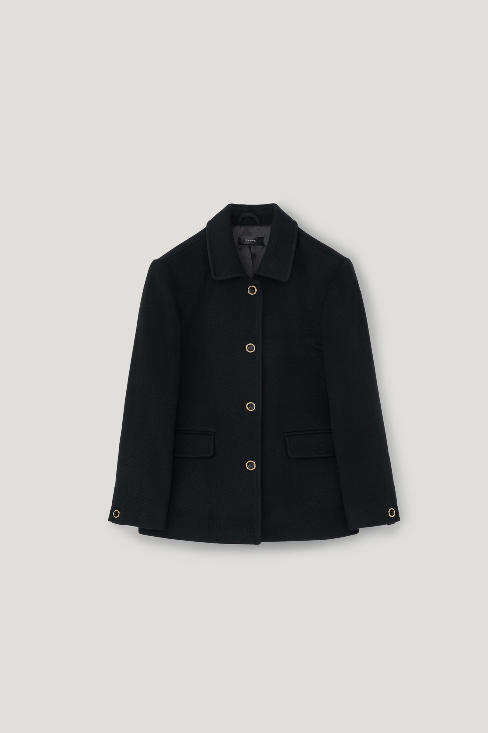 [8th] Classic 4 Button Wool Jacket