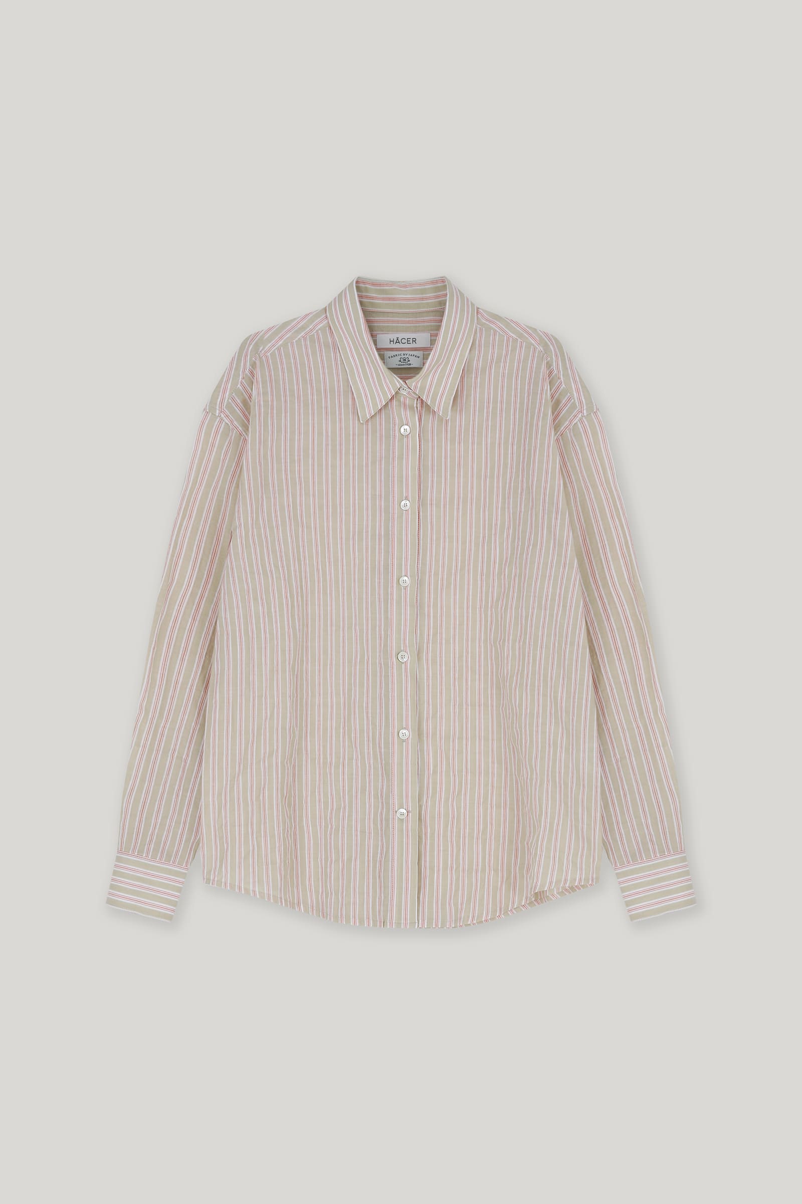 [2nd] Organic Cotton Shirt (Fabric by Kuwamura)