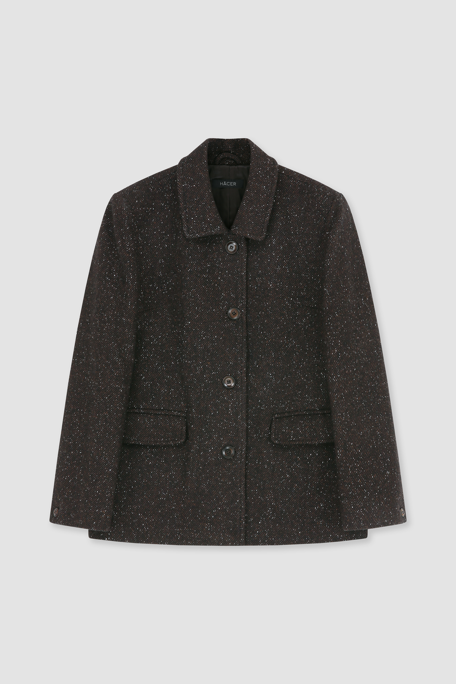 Classic 4 Button Wool Jacket
