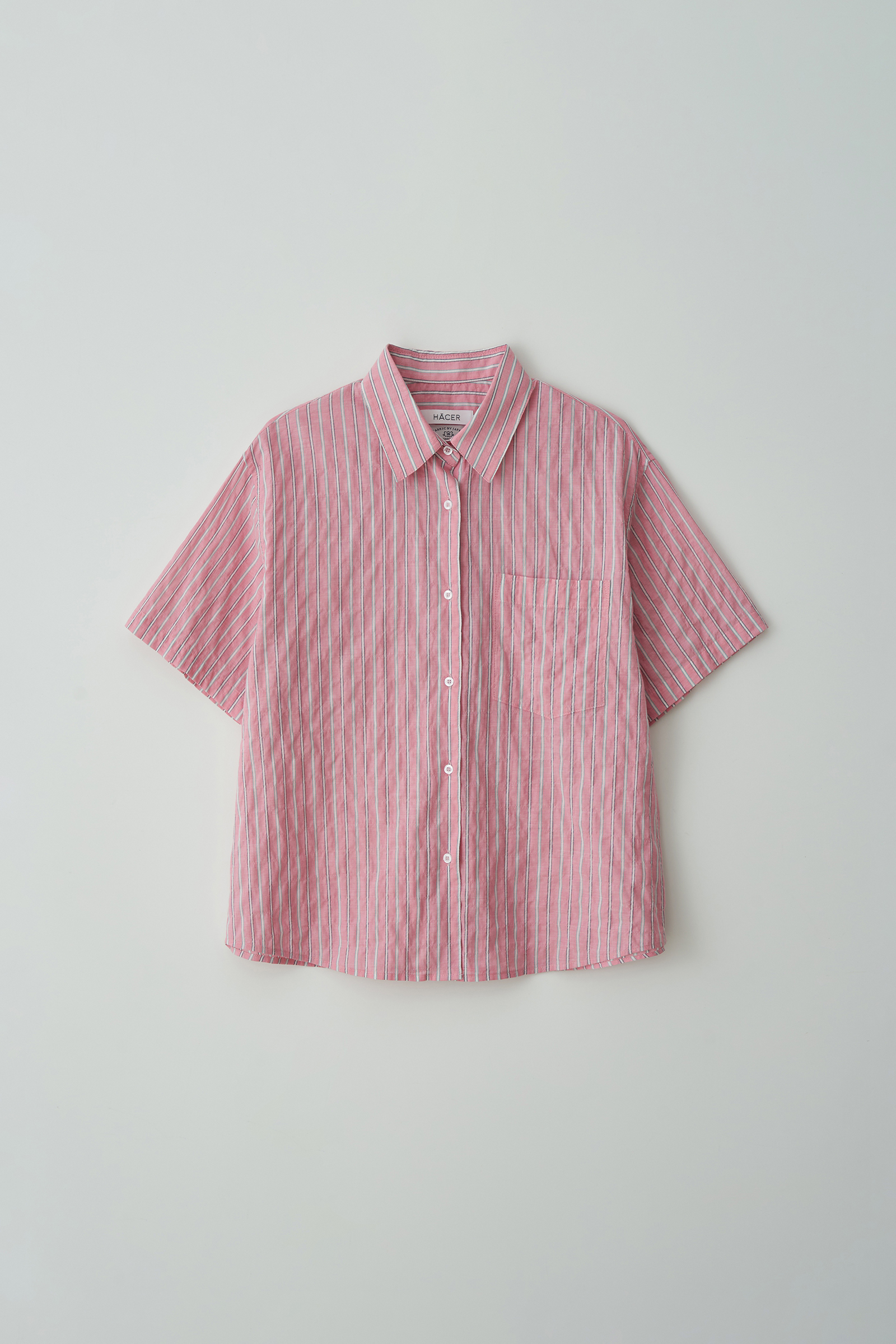 [5th] Organic Half Shirt (Fabric by Kuwamura)