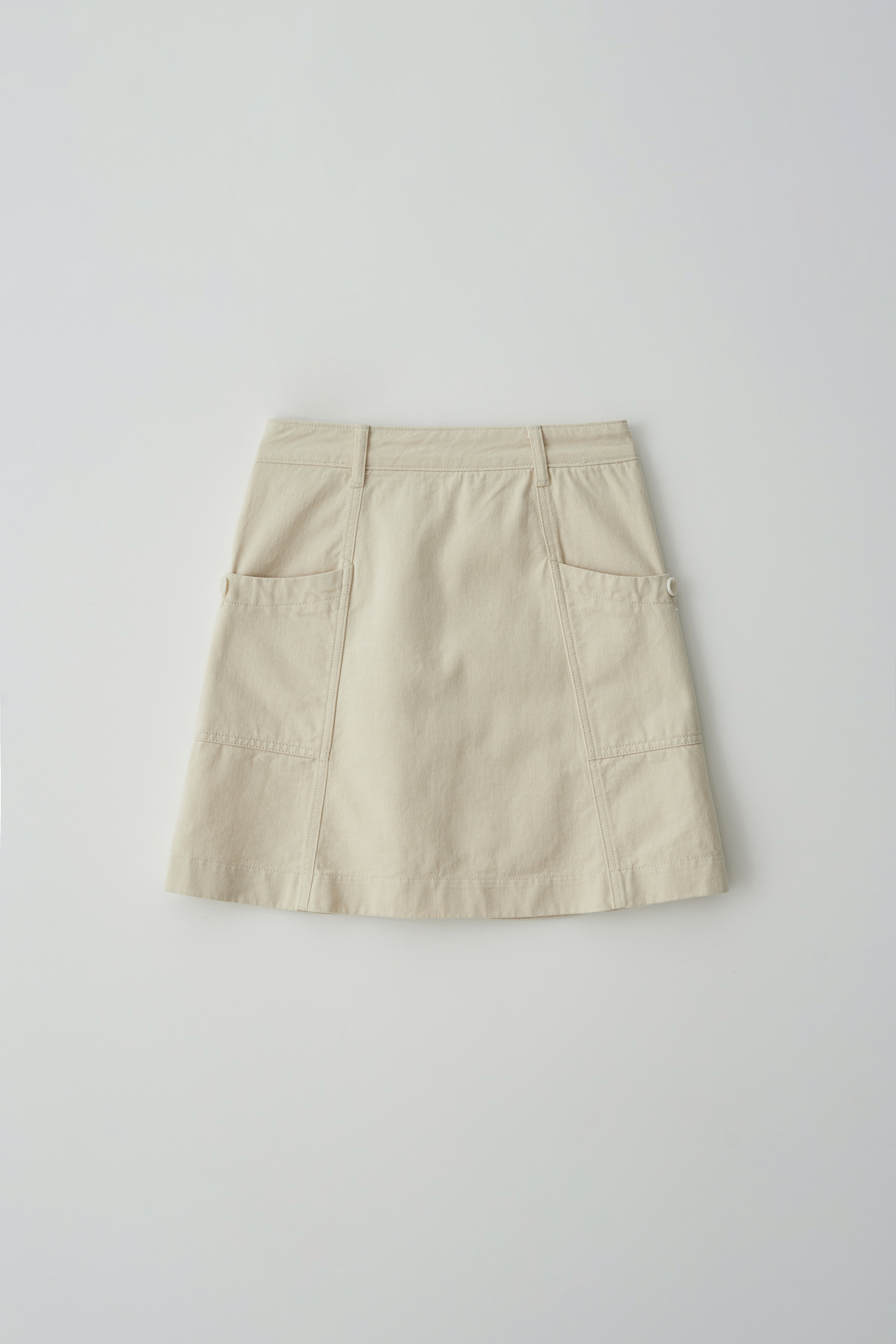 Pocket Cotton Skirt