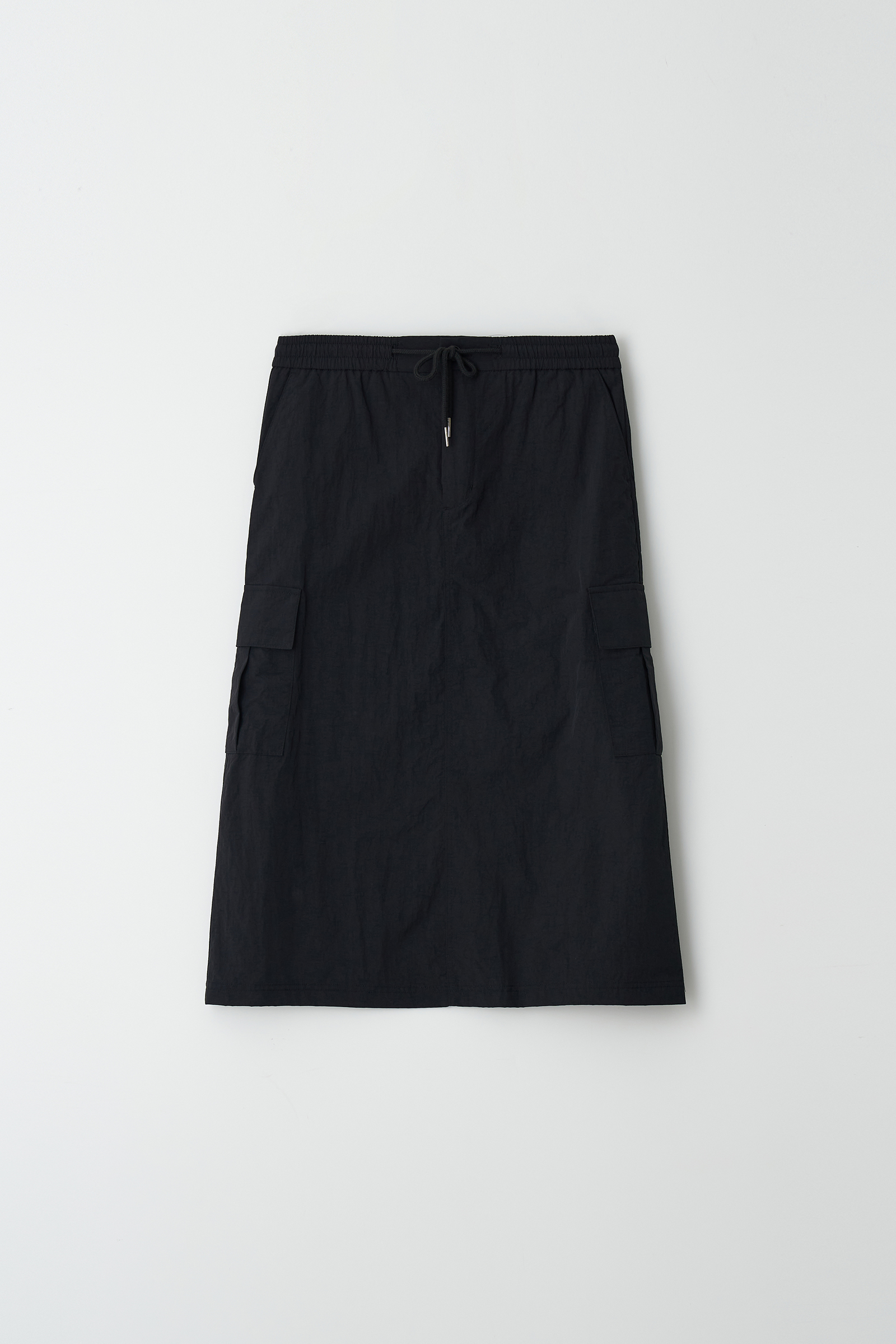 Nylon Cargo Skirt