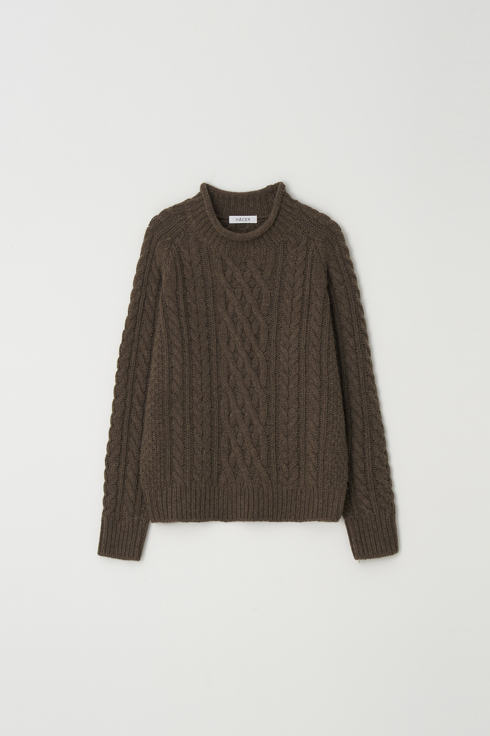 [2nd] Cable Turtleneck Knit